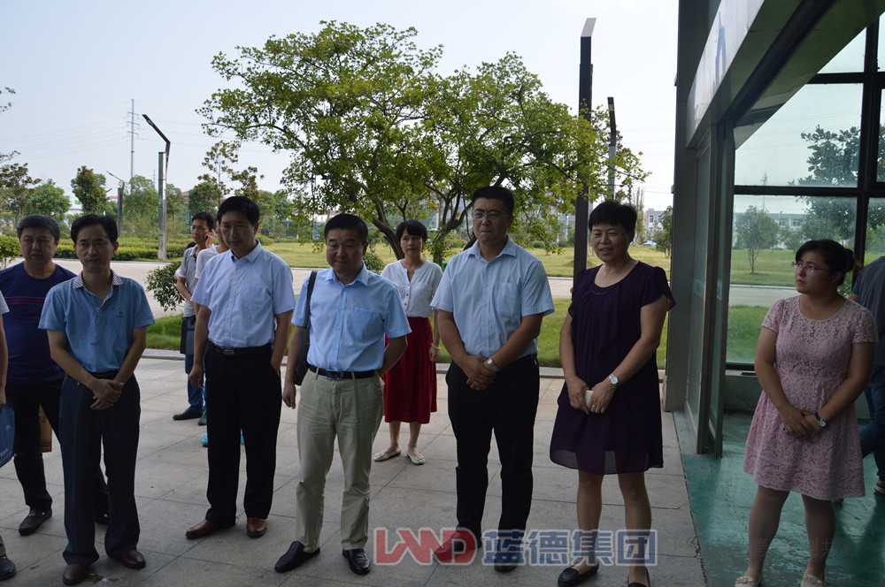 蕪湖縣政協考察組來我集團參觀考察
